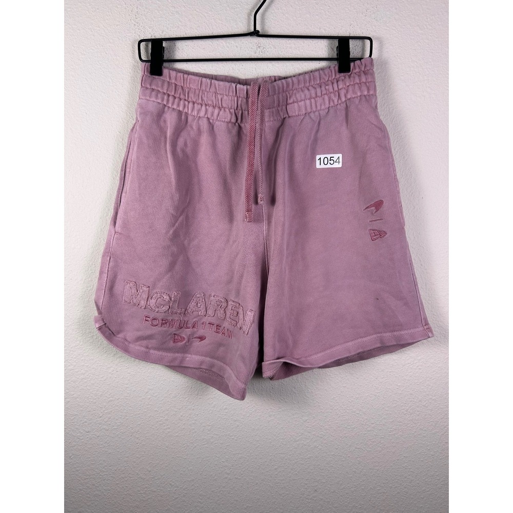 New Era McLaren Formula 1 Pink Sweat Shorts Medium F1 Racing Loungewear